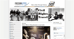 Desktop Screenshot of civilrightstravel.com